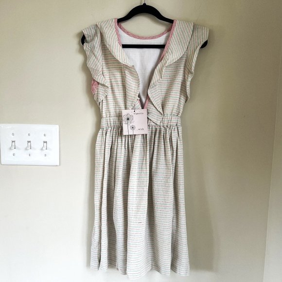 NWT Vignette Dress, Ecru, SIze 7 - Picture 2 of 8